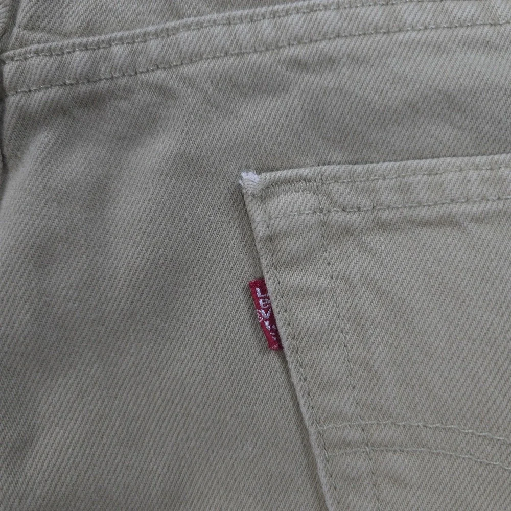Vintage Levis Jeans Mens 36x30 Beige Denim‎ 550 Relaxed Tapered Made USA 90s